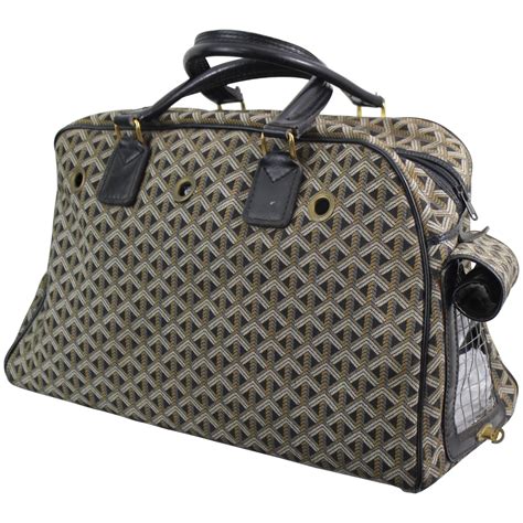 Goyard pet carrier